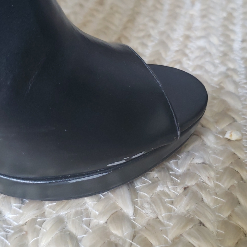 Marc Fisher Comfy Open Toe Booties - image 5